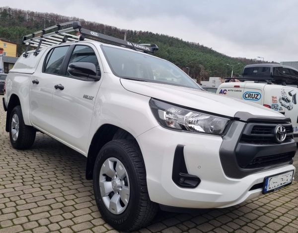 Platforma dachowa Toyota Hilux VIII 4d ( 16- ) z zabudową paki CRUZ EVO RACK ALU A26-126
