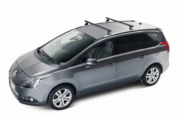 Poprzeczki dachowe Peugeot 5008 I ( 10-17 ) Z relingami zintegrowanymi CRUZ 935619-SX130