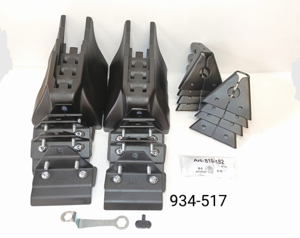 CR 934-517 Komplet mocowań 8 szt MASTER/MOVANO/NV400 (10-) L1