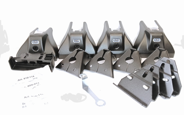 KIT BAGAŻNIKA, ZESTAW MONTAŻOWY 4 szt. Ford Courier III L1H1 ( 23- ) CRUZ CR 934-351