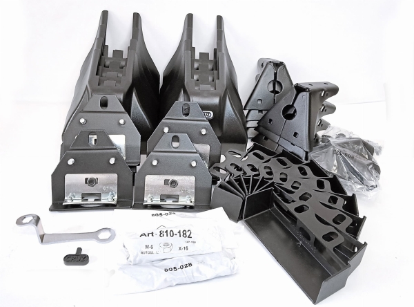 CR 934-606 Komplet mocowań 8 szt JUMPER/RELAY/DUCATO/BOXER (94-14)