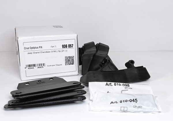 Kit bagażnika CRUZ Jeep Grad Cherokee V ( 21- ) Z relingami zintegrowanymi CR 936-057