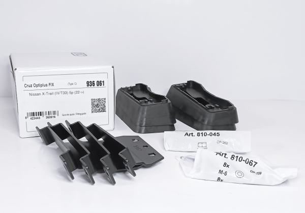 Kit bagażnika Nissan X-Trail IV/T33 z relingami zintegrowanymi ( 22- ) CRUZ CR 936-061