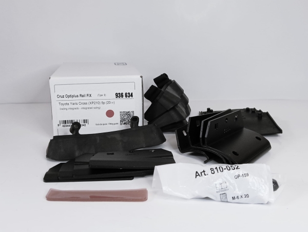 Kit bagażnika CRUZ Toyota Yaris Cross ( 20- ) Z relingami zintegr. CR 936-634