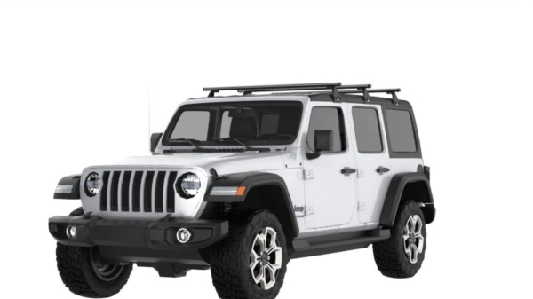 Bagażnik dachowy Mercedes G-Klasa W463 ( 1979 - 2018 ) / Jeep Gladiator 4d ( 20- ) i Wranger 2d i 4d hard top ( 07-1818- ) CRUZ Cargo Xpro SF3-145, 18- ) CRUZ Cargo Xpro SF3-145