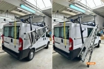 Bagażnik do drabin z windą Ducato