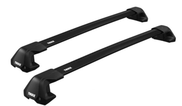 Poprzeczki bazowe Toyota RAV4 VI ( 26- ) z relingami zintegrowanymi THULE WingBar Edge Black 95/86