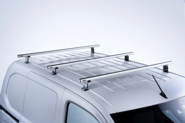3 Belki dachowe Mercedes Citan I ( 12-21 ) Extra Long / Renault Kangoo II Maxi ( 08-14-21 ) PDE AluBars 125 cm 