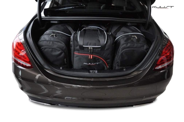MERCEDES-BENZ C LIMOUSINE 2013-2021 TORBY DO BAGAŻNIKA 4 SZT