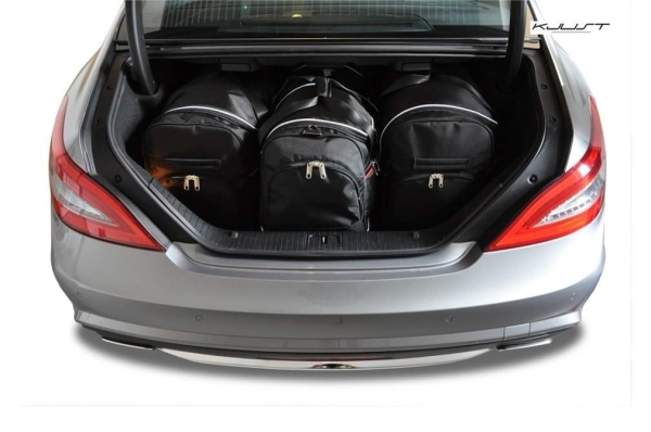 MERCEDES-BENZ CLS COUPE 2011-2017 TORBY DO BAGAŻNIKA 4 SZT