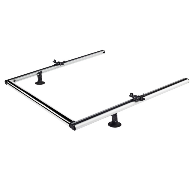 Rolka 80 cm z aluminiowym zestawem mocowań o dł. 55 cm do belek alu