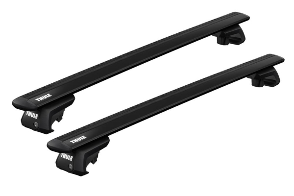 Bagaznik na relingi Thule Wingbar Evo Black 135
