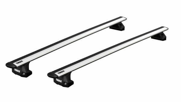 Poprzeczki dachowe VW Multivan T5 i T6 ( Z listwą T ) Thule Wingbar Evo 150  