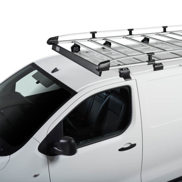 Aluminiowa platforma bagażowa Opel Vivaro III i Zafira Life ( 19- ) S/short  / Fiat Scudo III ( 22- ) - 4 punkty montażowe CRUZ EVO RACK ALU A23-140