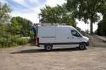 Aluminiowa drabina na tylne drzwi Sprinter.jpg