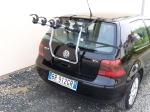 Bagażnik na tylną klapę VW 