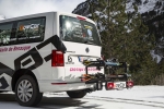 Platformy na hak do transportu nart lub snowboardów 