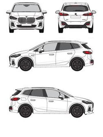 BMW Serii 2 U06 bez relingów 