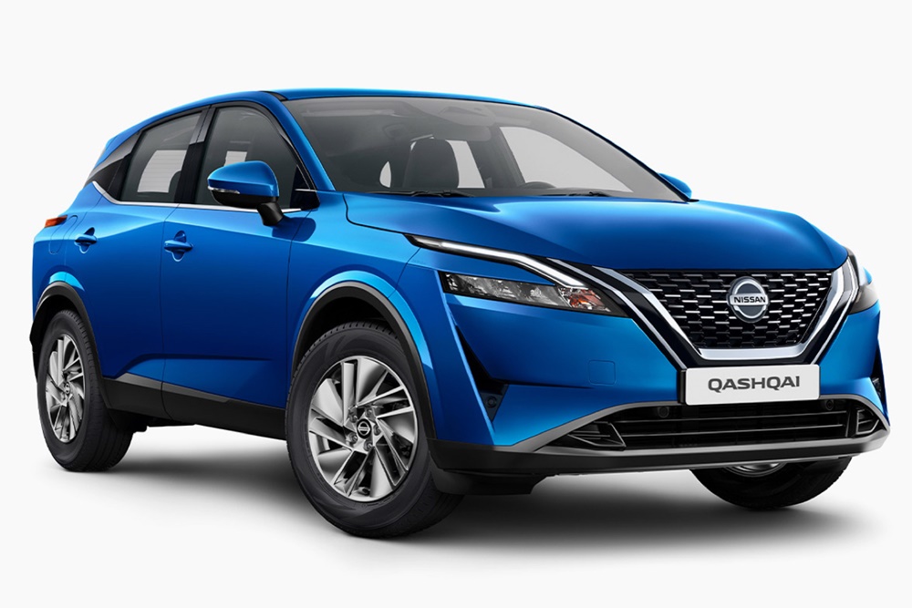 Nissan Qashqai III bez relingów