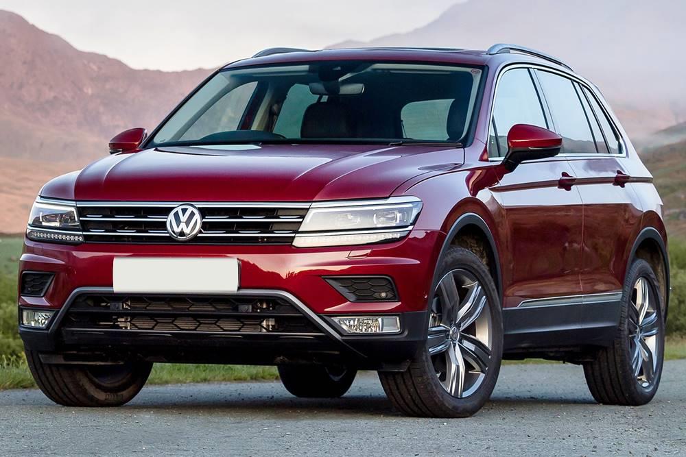 VW Tiguan II z rerelingami
