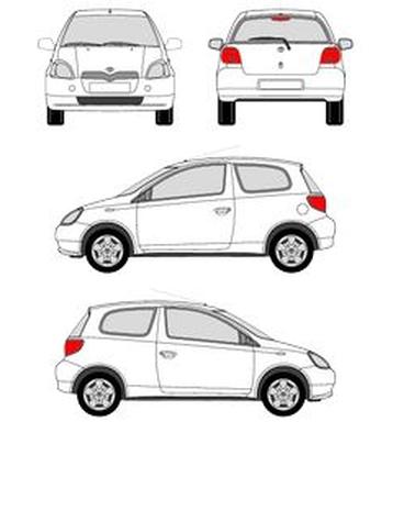 Yaris I 3d