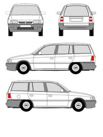 astra kombi -97